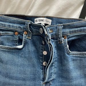 Re done skinny jeans *stretchy*